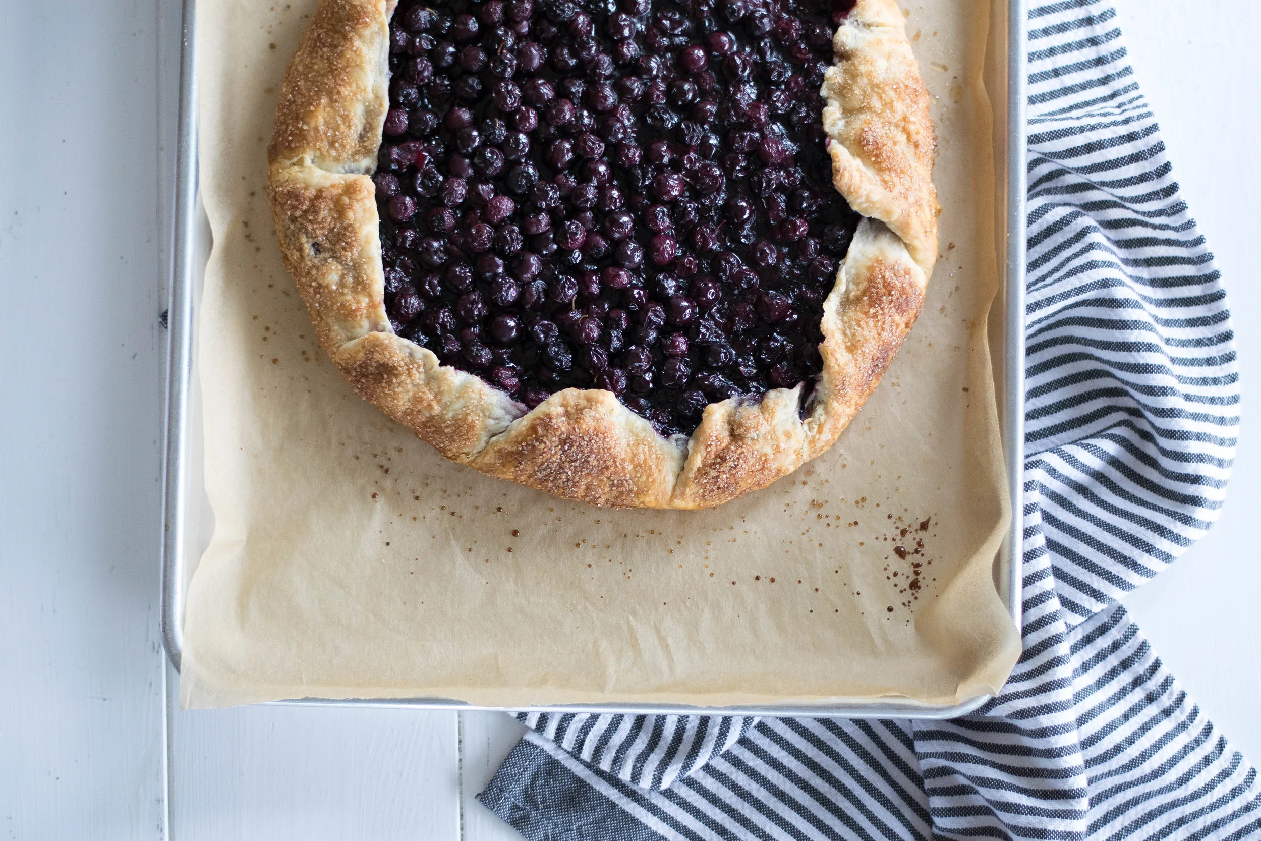 Blueberry Goat Cheese Galette + An Ode To Pie — All Purpose Flour Child
